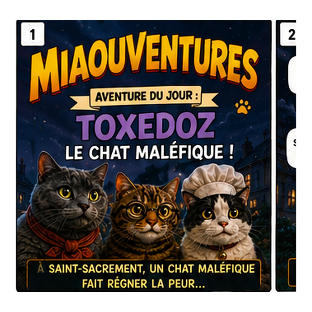 La grande fête des chats